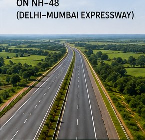 Illustrative modern highway